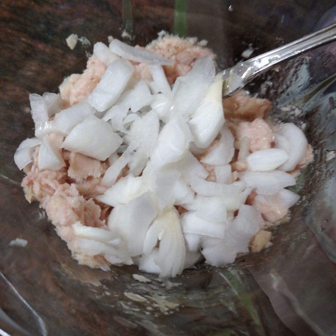 Coques de atún  Paso 8