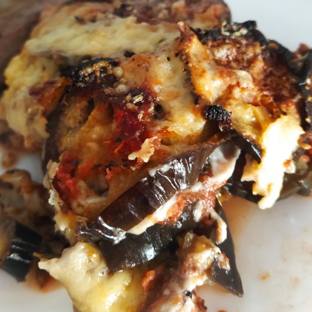 Berenjenas a la parmesana Paso 8 Berenjenas a la parmesana Paso 8