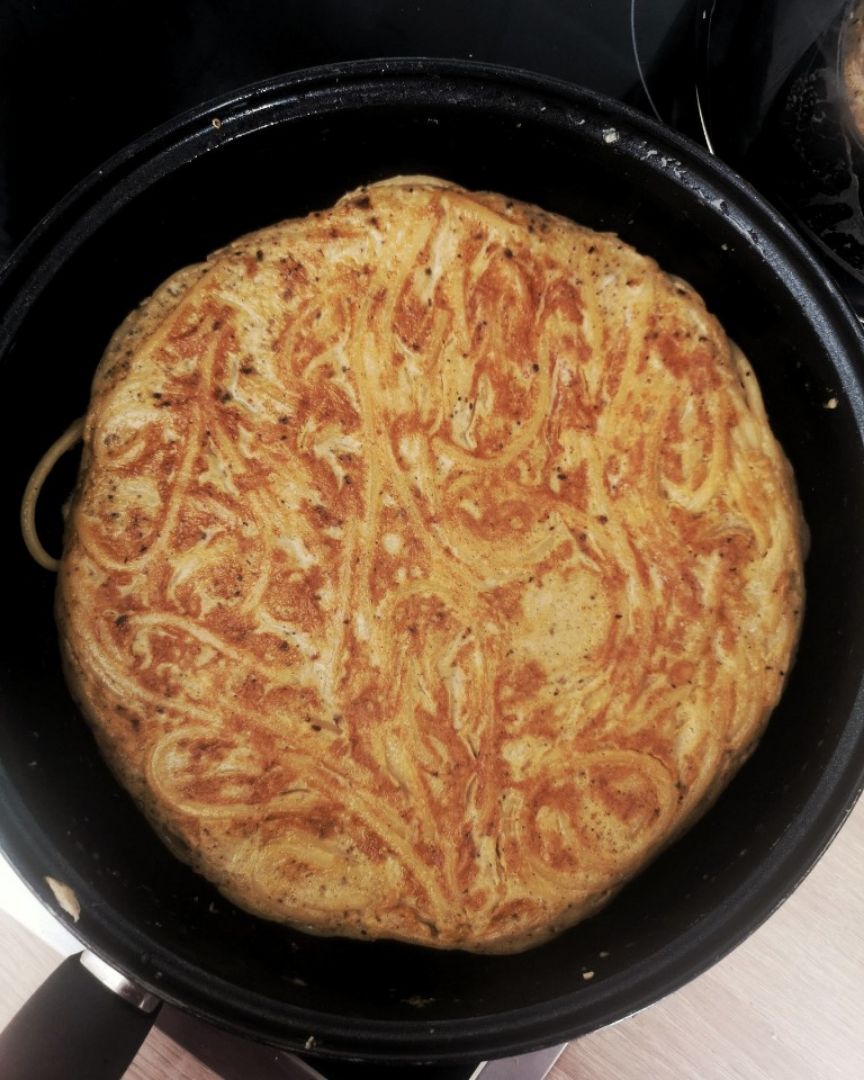 Tortilla de espaguetis... Sacrilegio? Para los italianos no 😋 Tortilla de espaguetis... Sacrilegio? Para los italianos no 😋