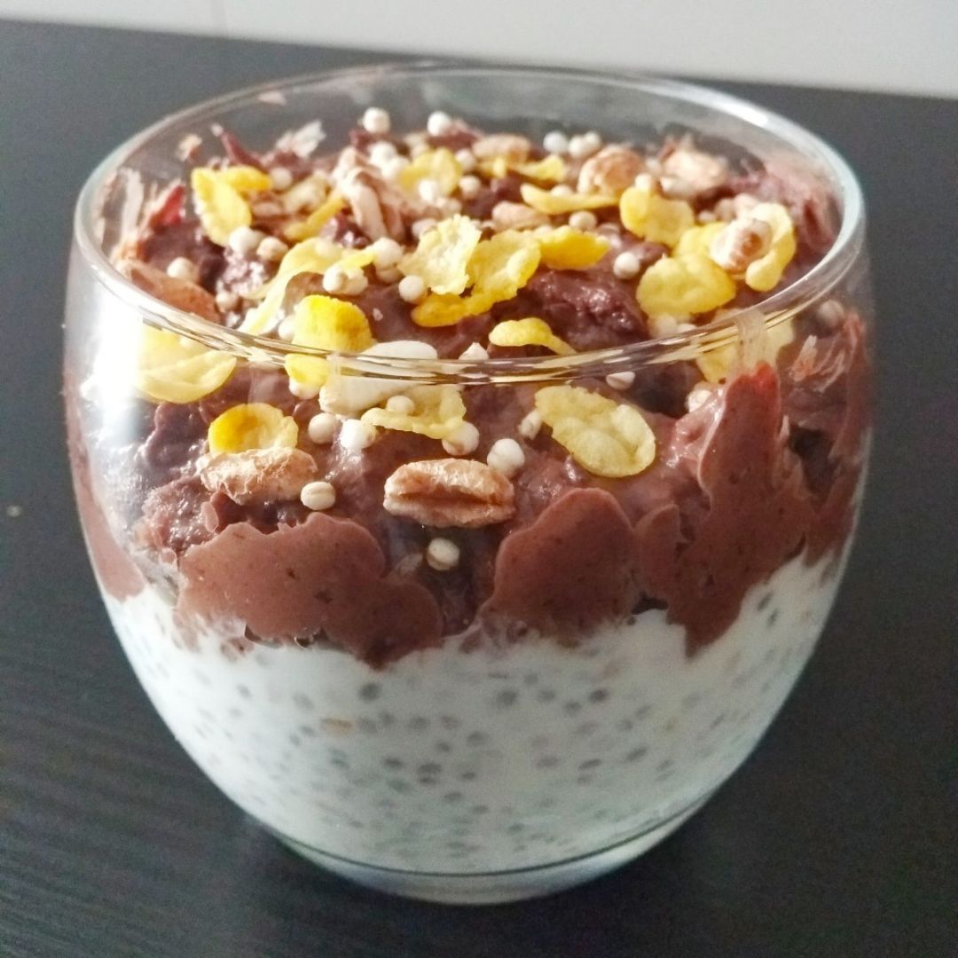 Yogur fit de chocolate Yogur fit de chocolate