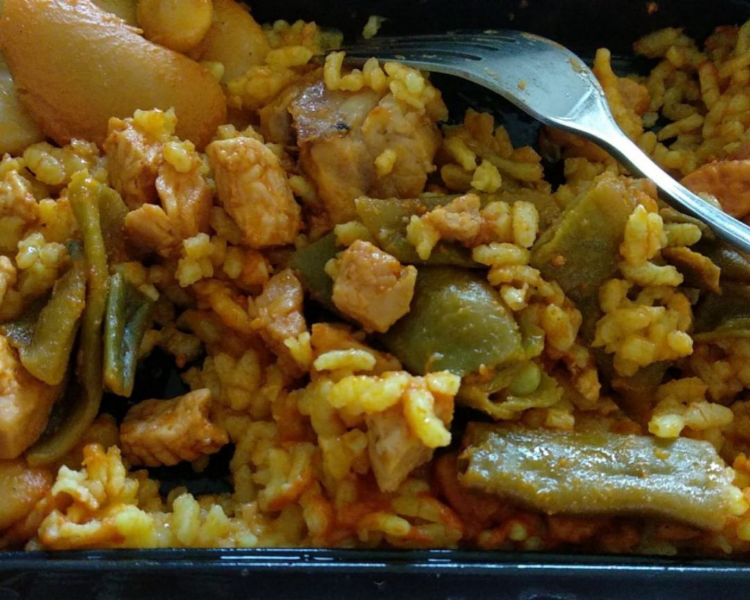 Paella variada Paella variada