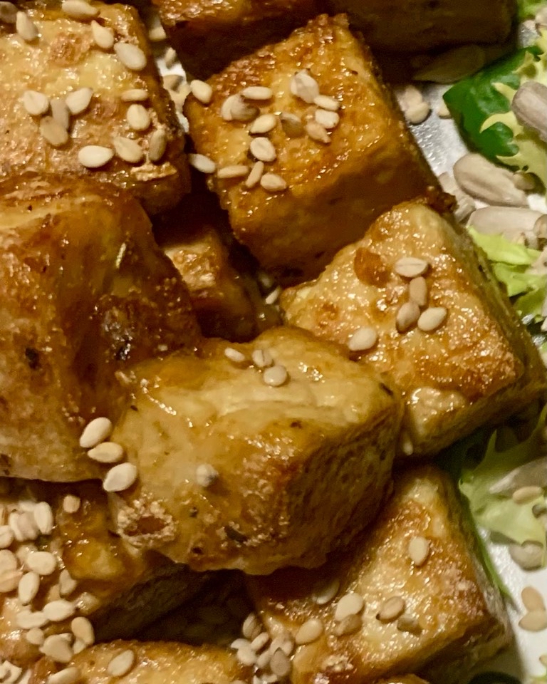 Crispy tofu Crispy tofu