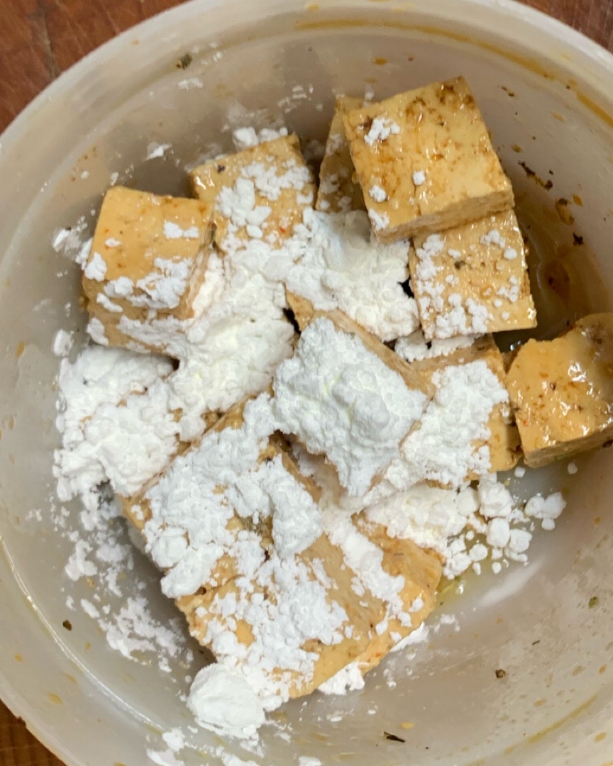 Crispy tofu Paso 3 Crispy tofu Paso 3