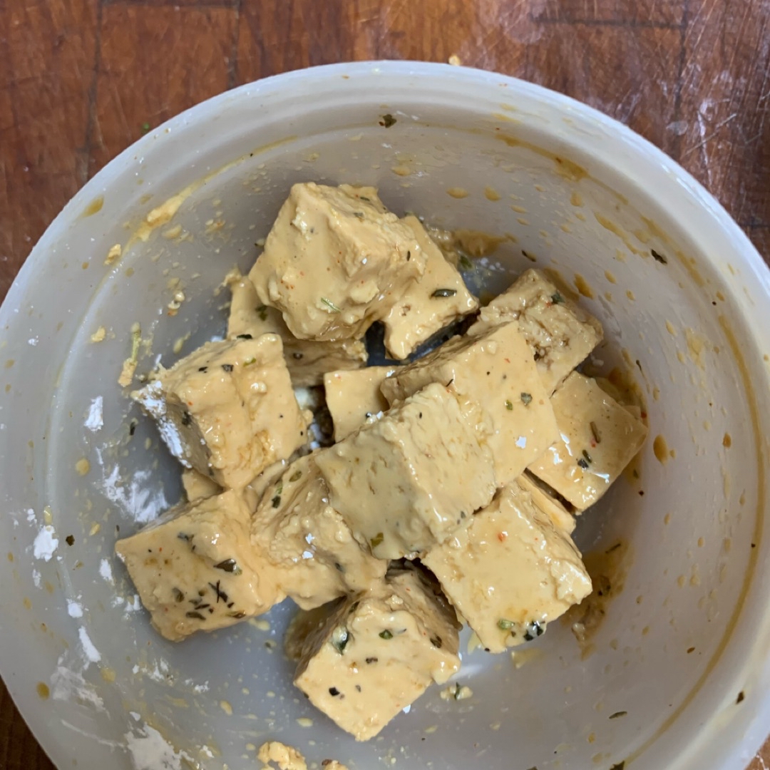 Crispy tofu Paso 3 Crispy tofu Paso 3