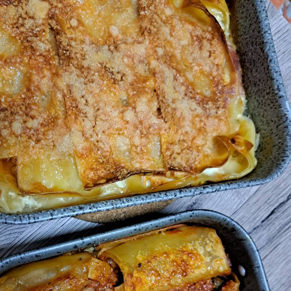 Lasagna de calabaza