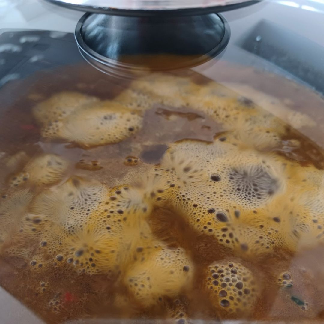 Arroz integral con verduras y salsa de soja Paso 4