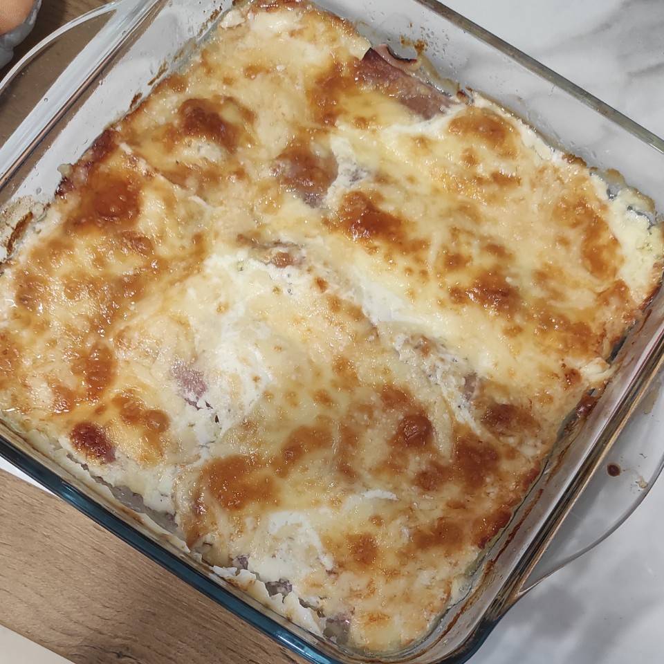 Endibias con jamón y bacon 