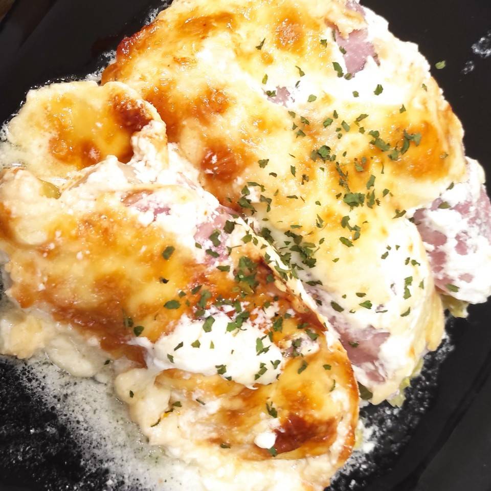 Endibias con jamón y bacon 