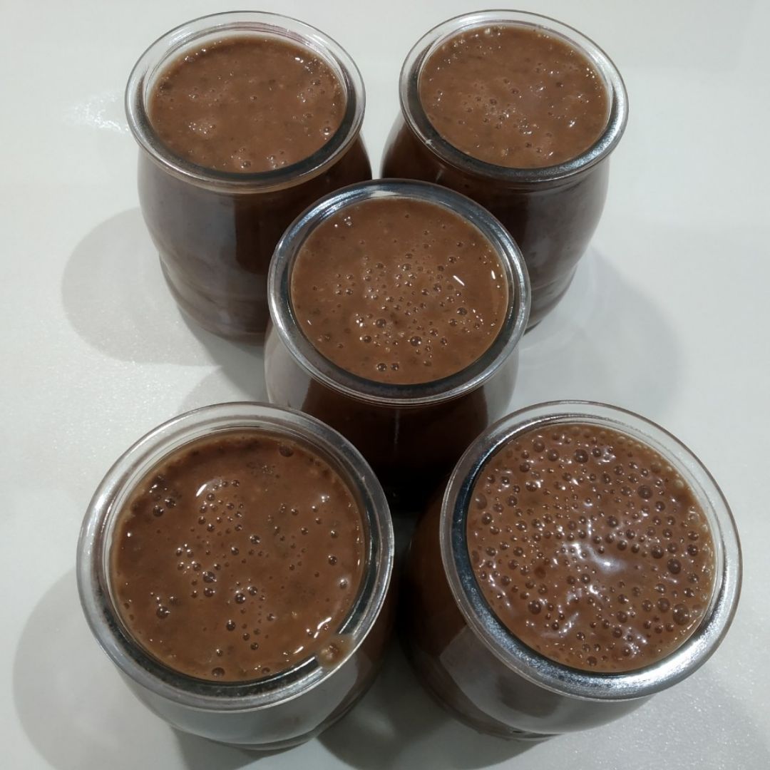 Pudding de chía con chocolate Pudding de chía con chocolate