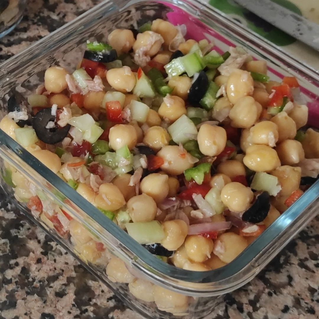 Ensalada fresquita de legumbres Ensalada fresquita de legumbres