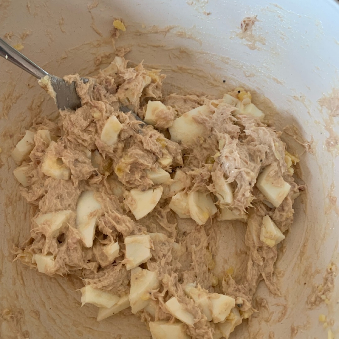 Samoussa de atún y huevo Paso 5 Samoussa de atún y huevo Paso 5