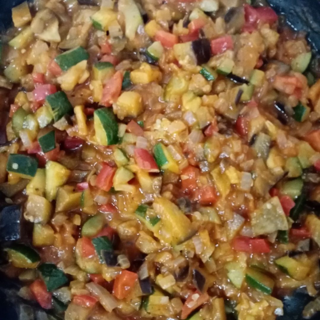 Pisto de verduras Paso 3 Pisto de verduras Paso 3