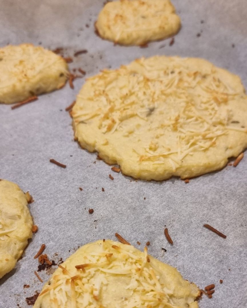 AREPAS DE COLIFLOR Paso 3 AREPAS DE COLIFLOR Paso 3
