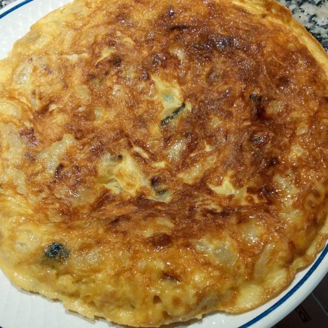 Tortilla de patatas ligera Tortilla de patatas ligera