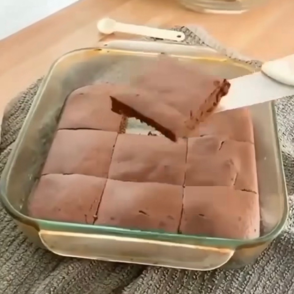 Brownie banana y avena Brownie banana y avena