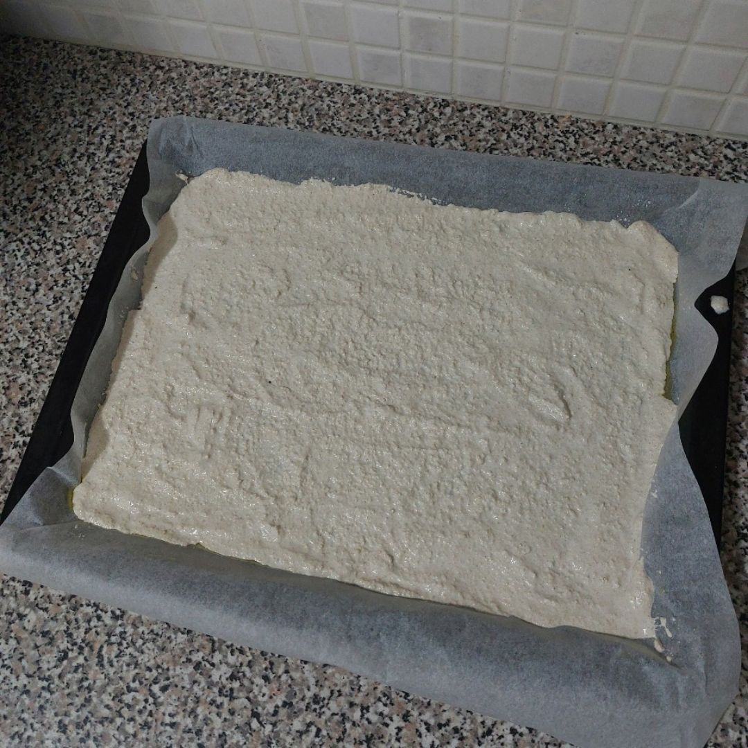 Pizza con base de quinoa 🍕 Paso 1 Pizza con base de quinoa 🍕 Paso 1