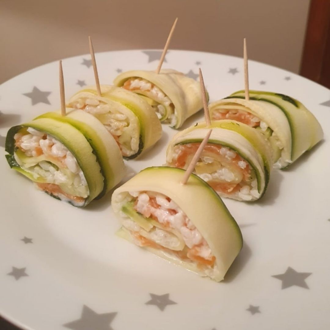 Sushi casero Sushi casero