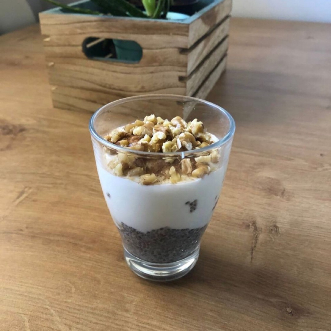 Pudding de Chia con Nueces Pudding de Chia con Nueces