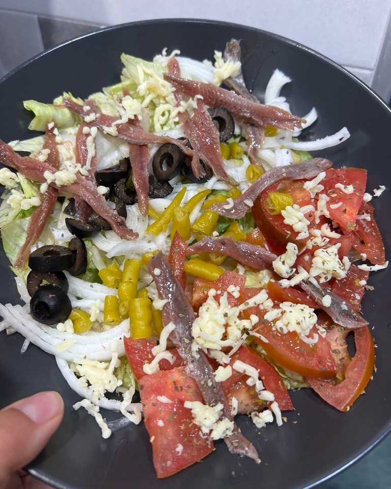 Ensalada de anchoas