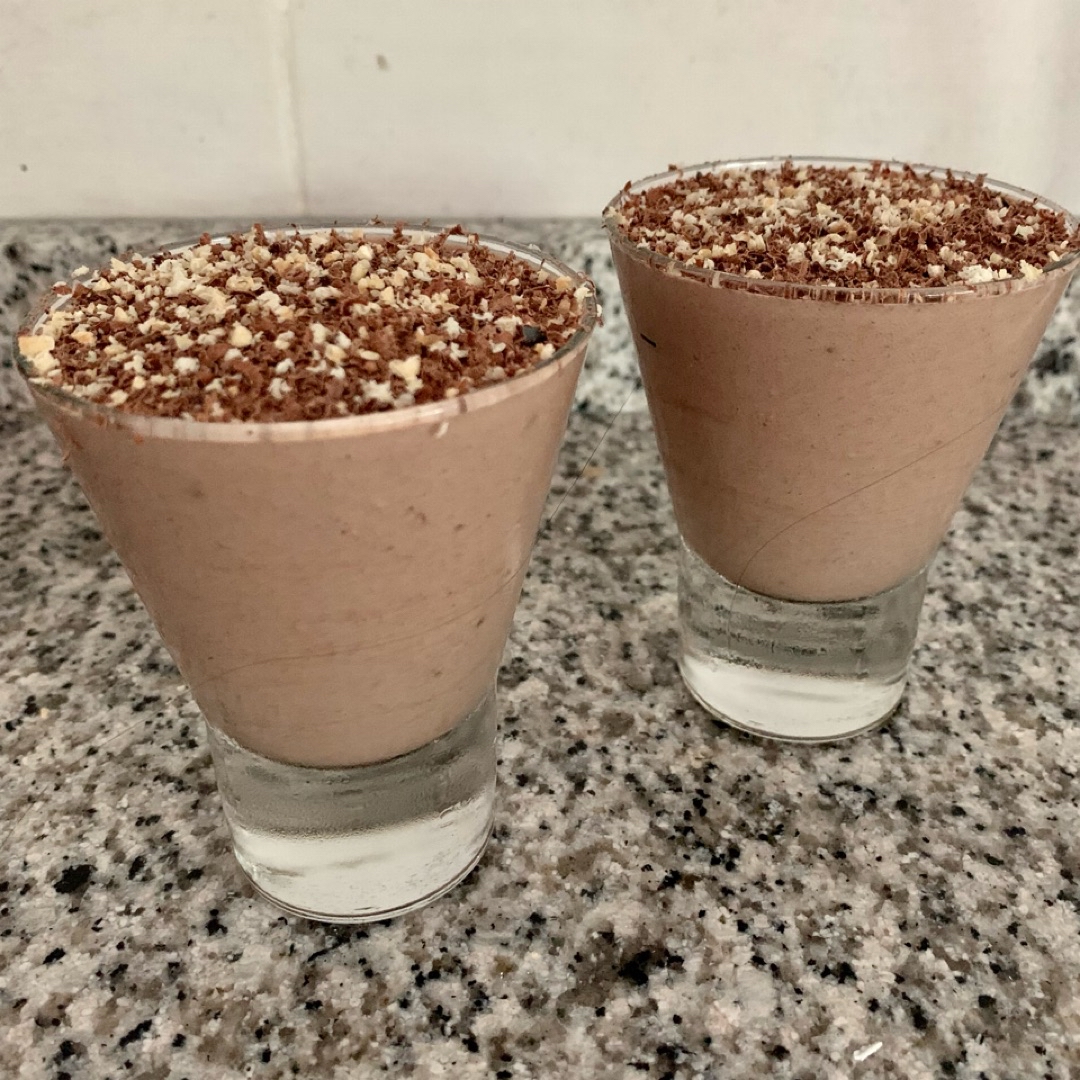 Mousse proteica de 🍫 