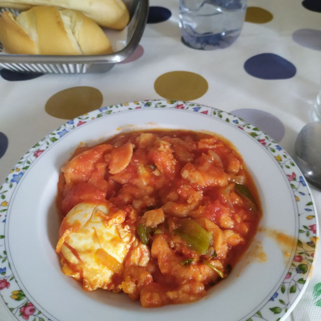 Sopa de tomate andaluza