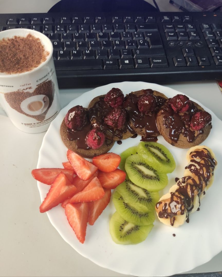 Tortitas de manzana y canela Tortitas de manzana y canela