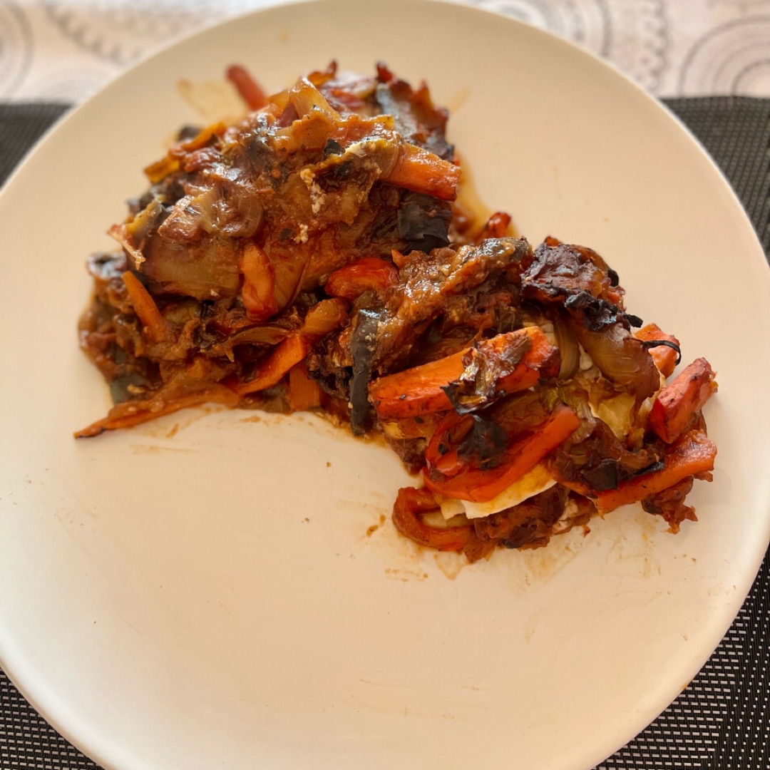 Bacalao a la sanfaina Bacalao a la sanfaina