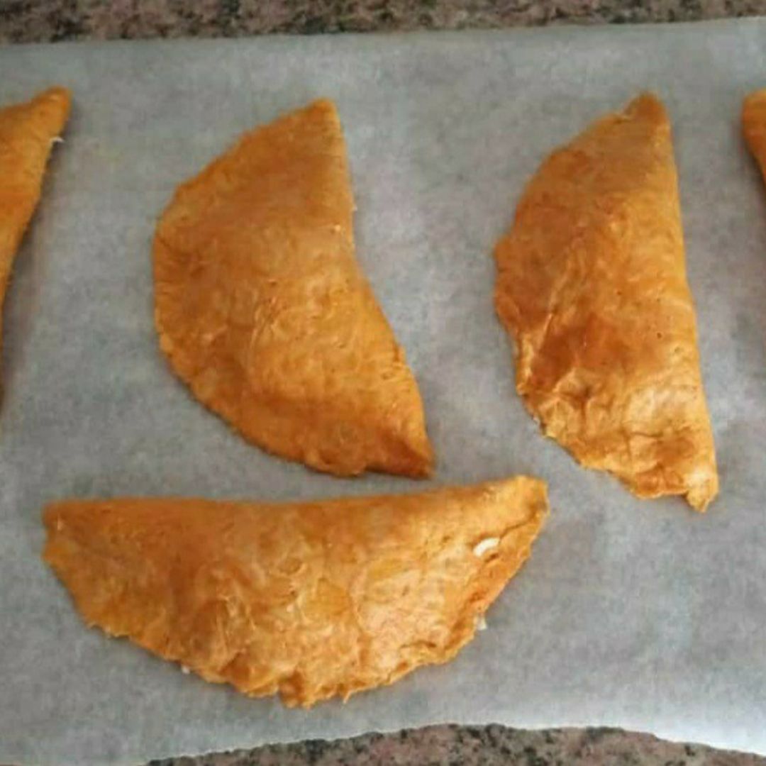 Empanadillas fit de calabaza y mozzarella Paso 3 Empanadillas fit de calabaza y mozzarella Paso 3