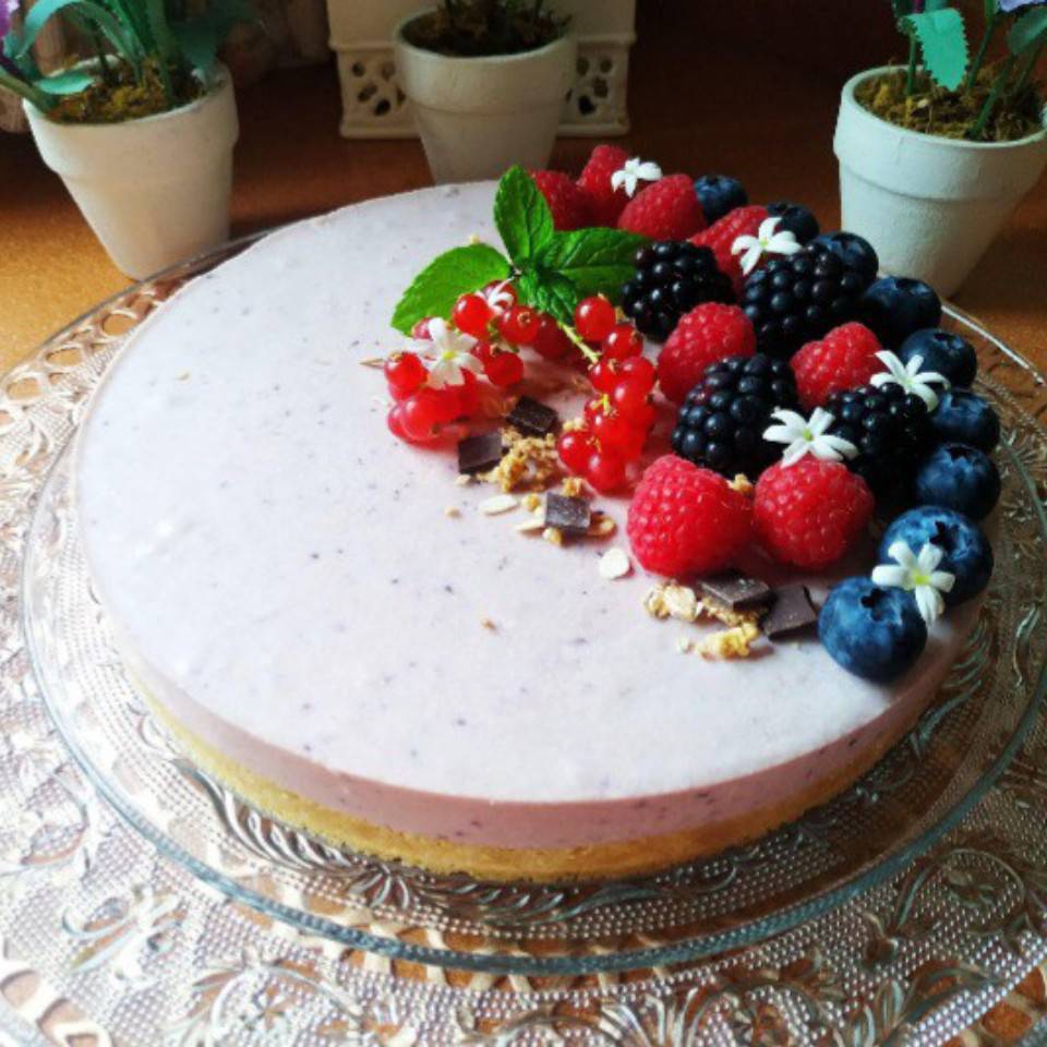 Tarta de frutos rojos Tarta de frutos rojos
