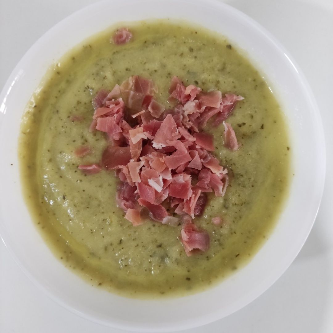 Puré de calabacín sin patata Puré de calabacín sin patata