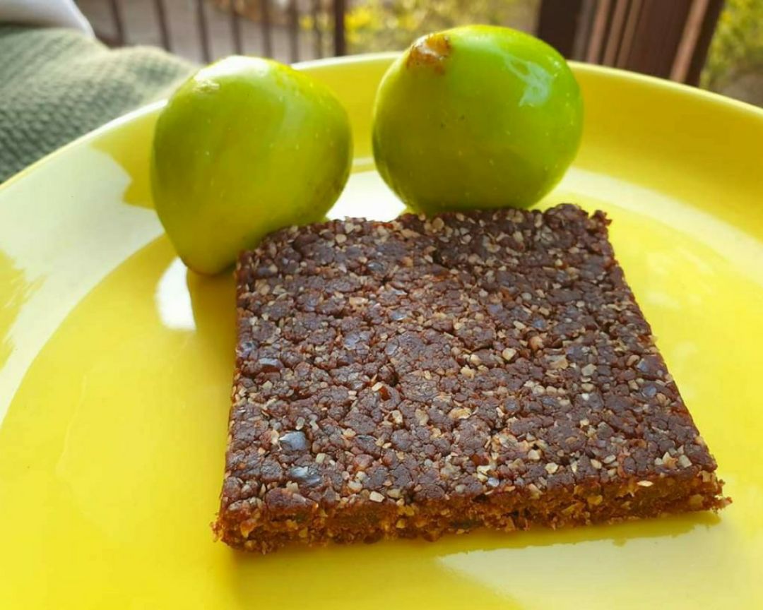 Barritas energéticas de avena y cacao Barritas energéticas de avena y cacao