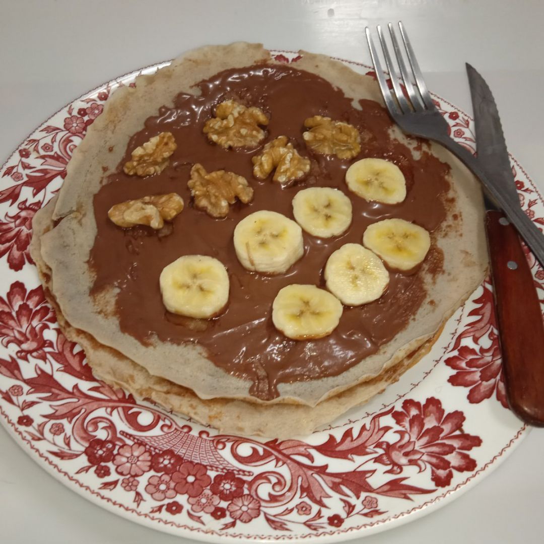 Tortitas de chocolate Tortitas de chocolate