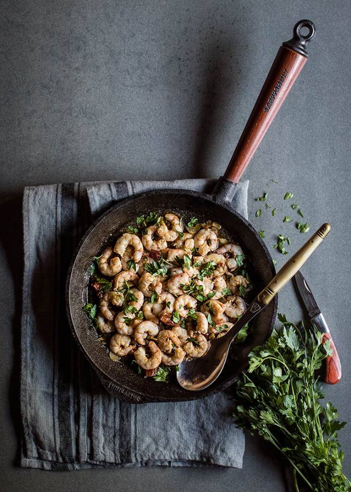 Gambas al ajillo del gipsychef