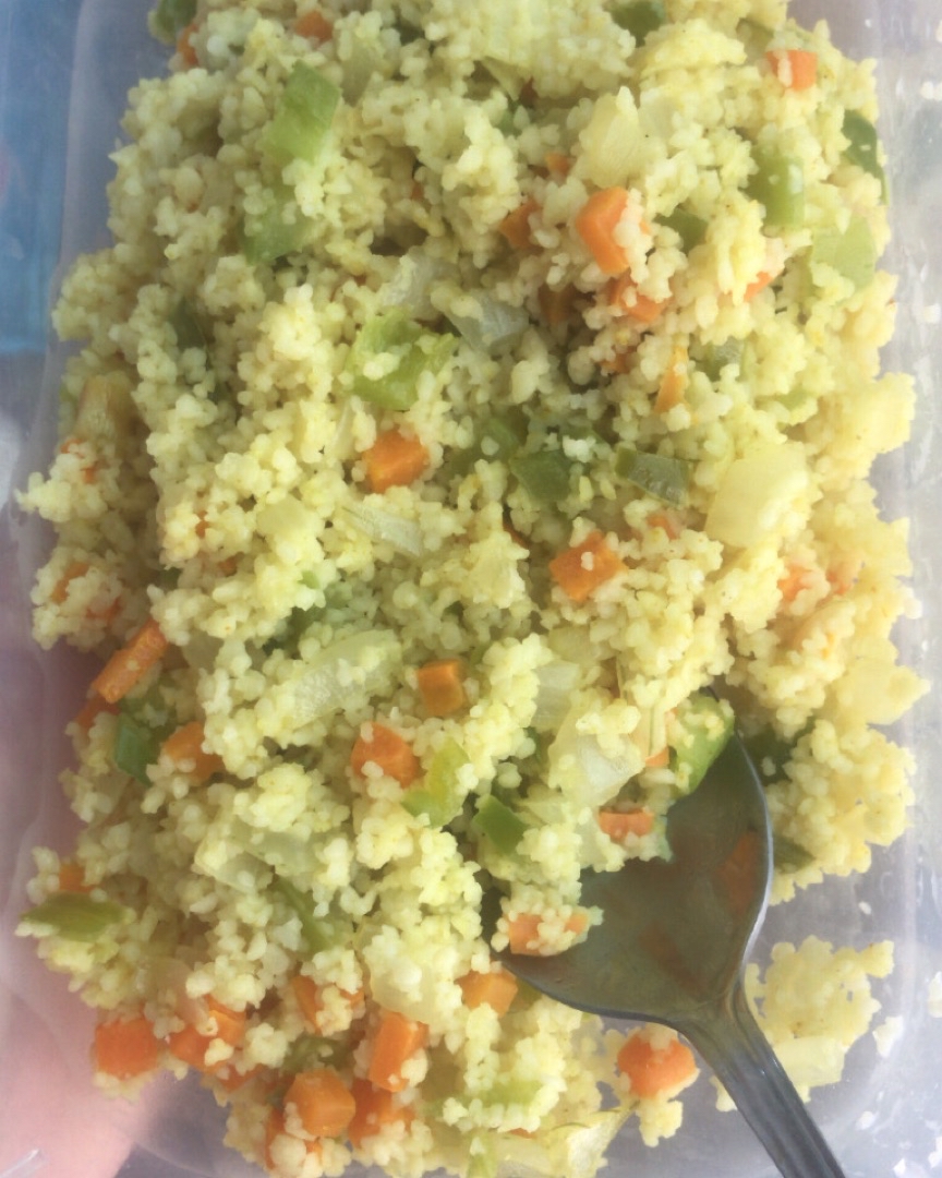 Cuscús con verduras Cuscús con verduras