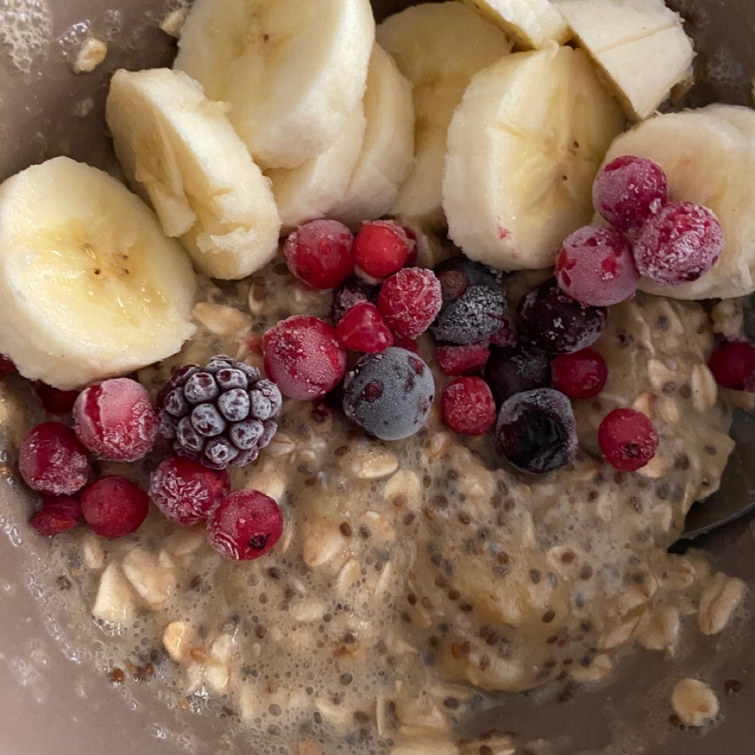 Porridge Post Entreno 🏋🏽♀️ Porridge Post Entreno 🏋🏽♀️