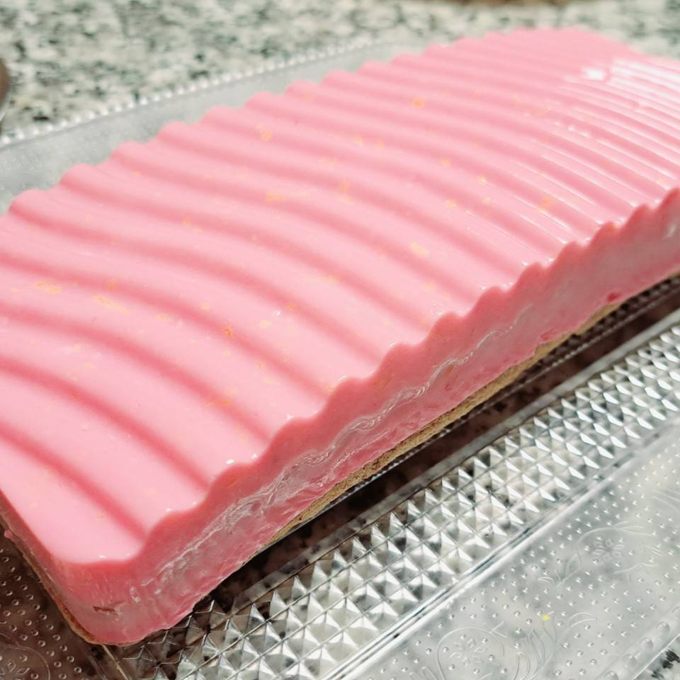 Tarta Rosa realfooder de naranja