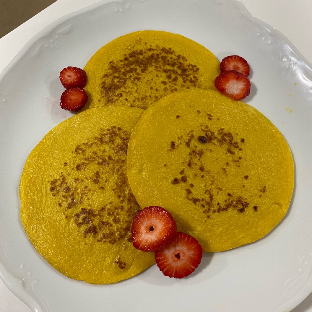 Pancakes de calabaza Paso 7