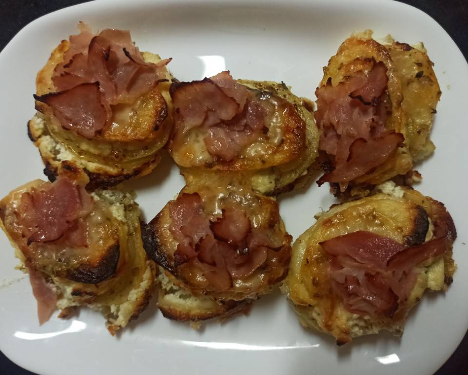 Milhojas de patata