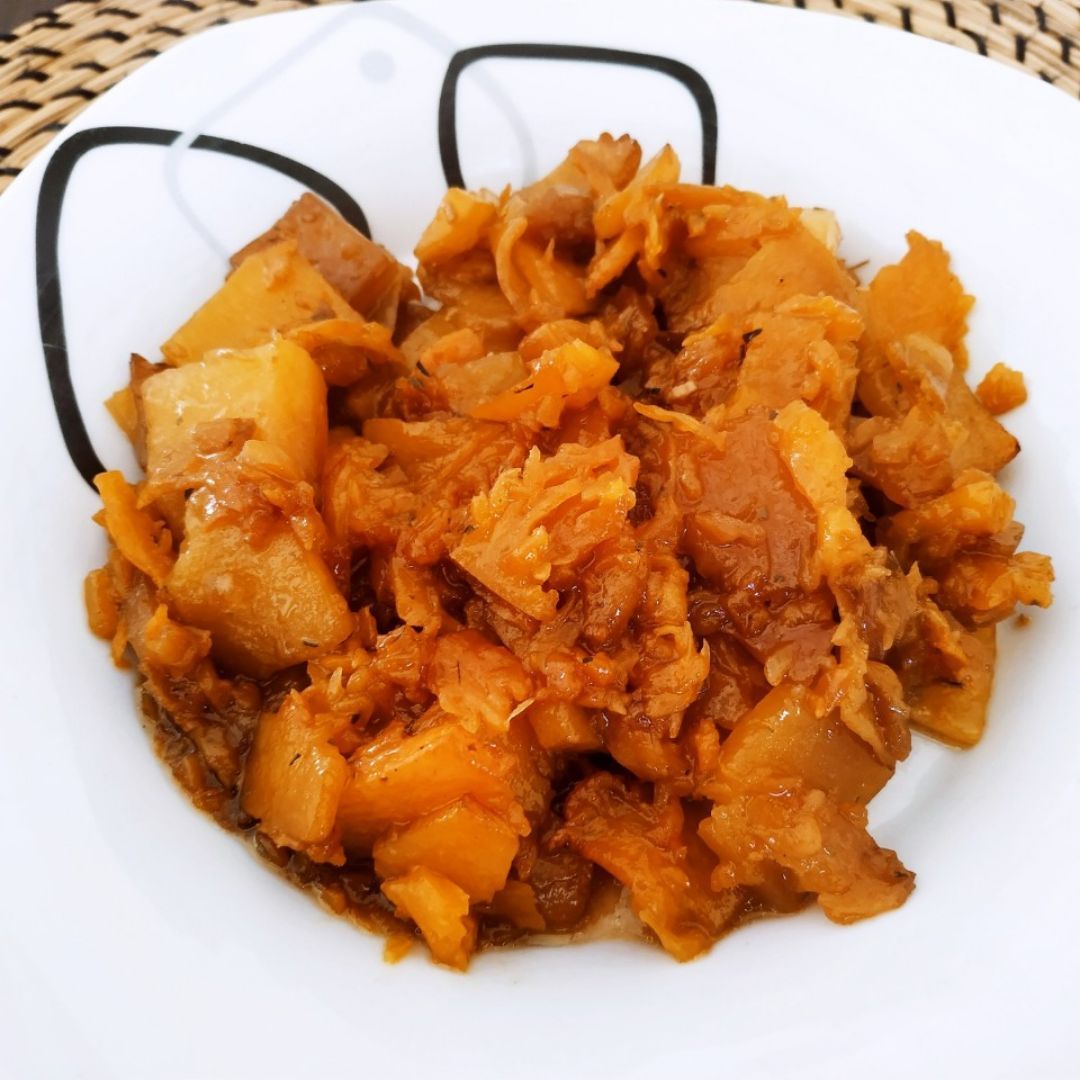 Calabaza con especias al horno Calabaza con especias al horno