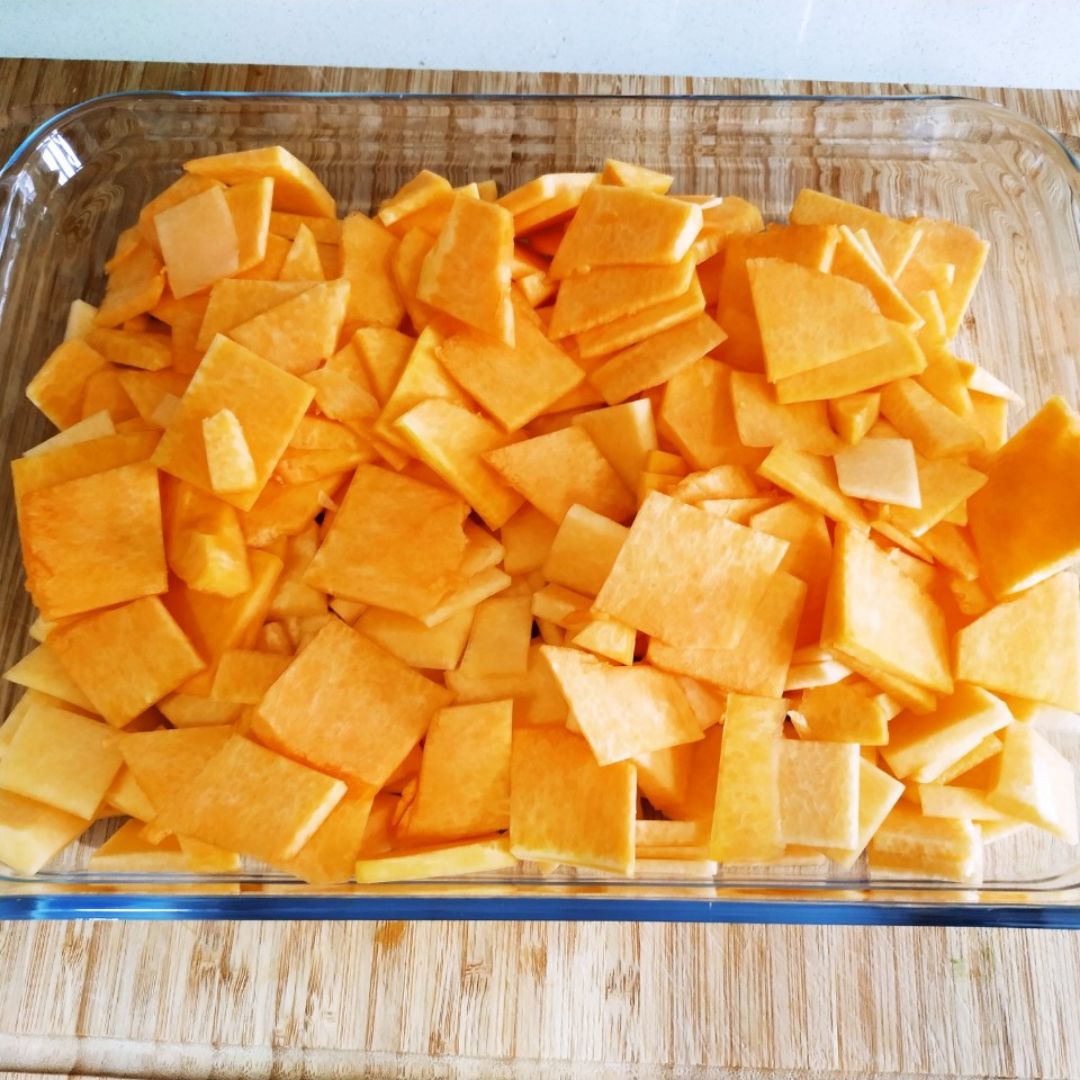 Calabaza con especias al horno Paso 0 Calabaza con especias al horno Paso 0