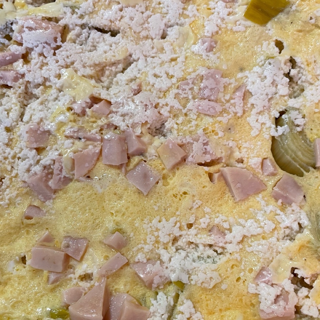 Pastel de puerro Pastel de puerro