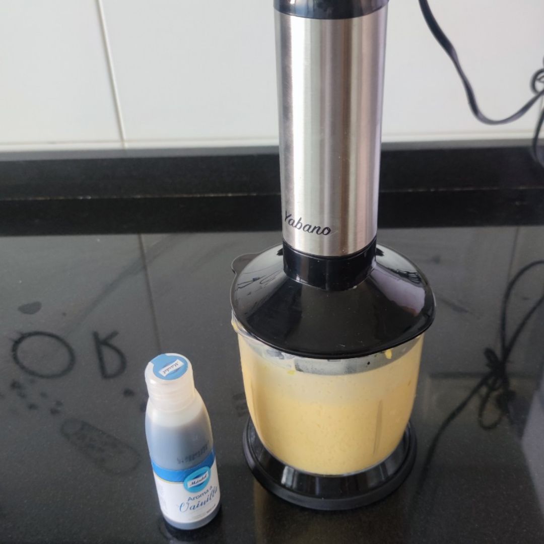 Natillas de mango fit🥭  Paso 1