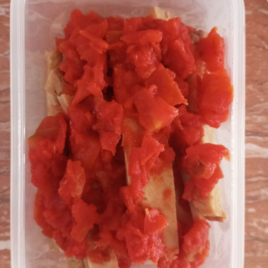 Seitán al horno con cuscús y verduras Paso 2 Seitán al horno con cuscús y verduras Paso 2