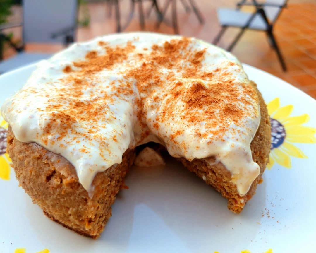 Carrot cake vegana 🥕🥕 Paso 2 Carrot cake vegana 🥕🥕 Paso 2