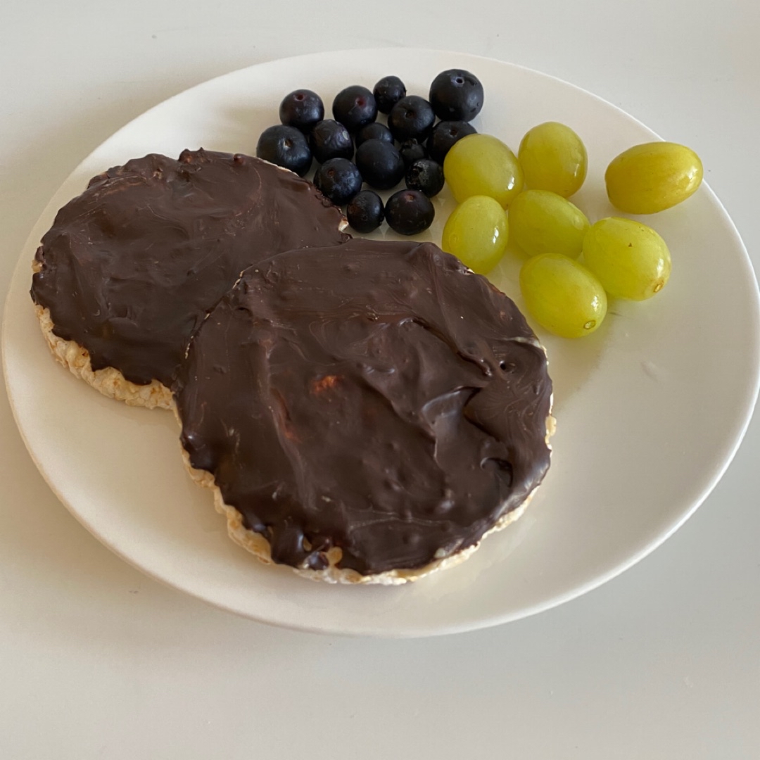 Tortitas arroz estilo reese’s Tortitas arroz estilo reese’s