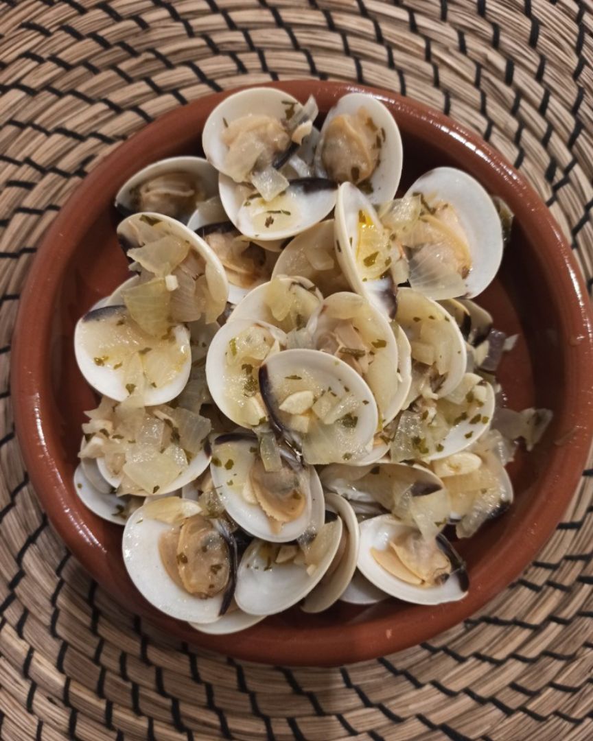 Almejas a la marinera Almejas a la marinera