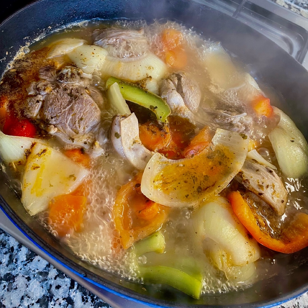 Caldereta de cordero 🥩 Paso 2 Caldereta de cordero 🥩 Paso 2
