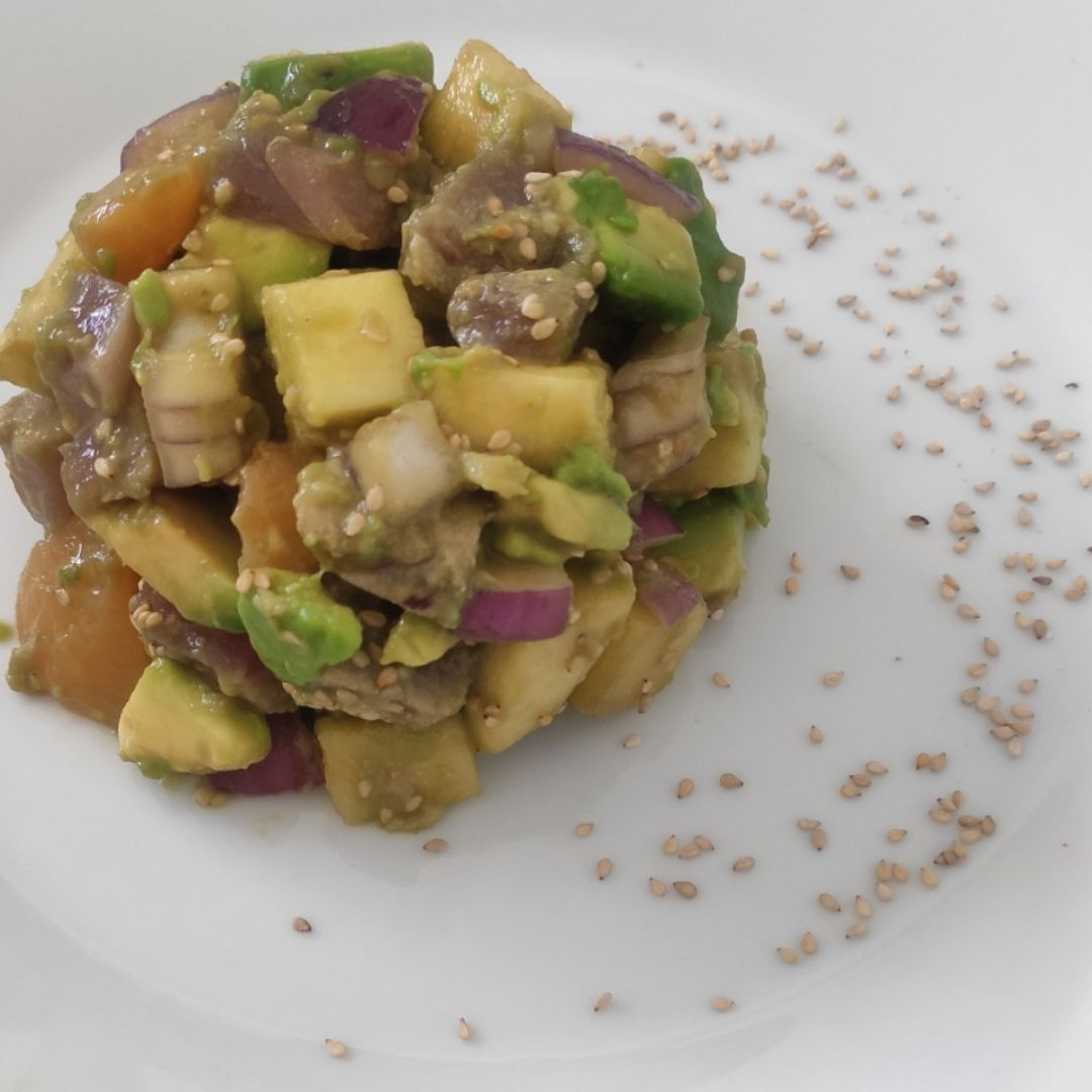Tataki de atún Tataki de atún