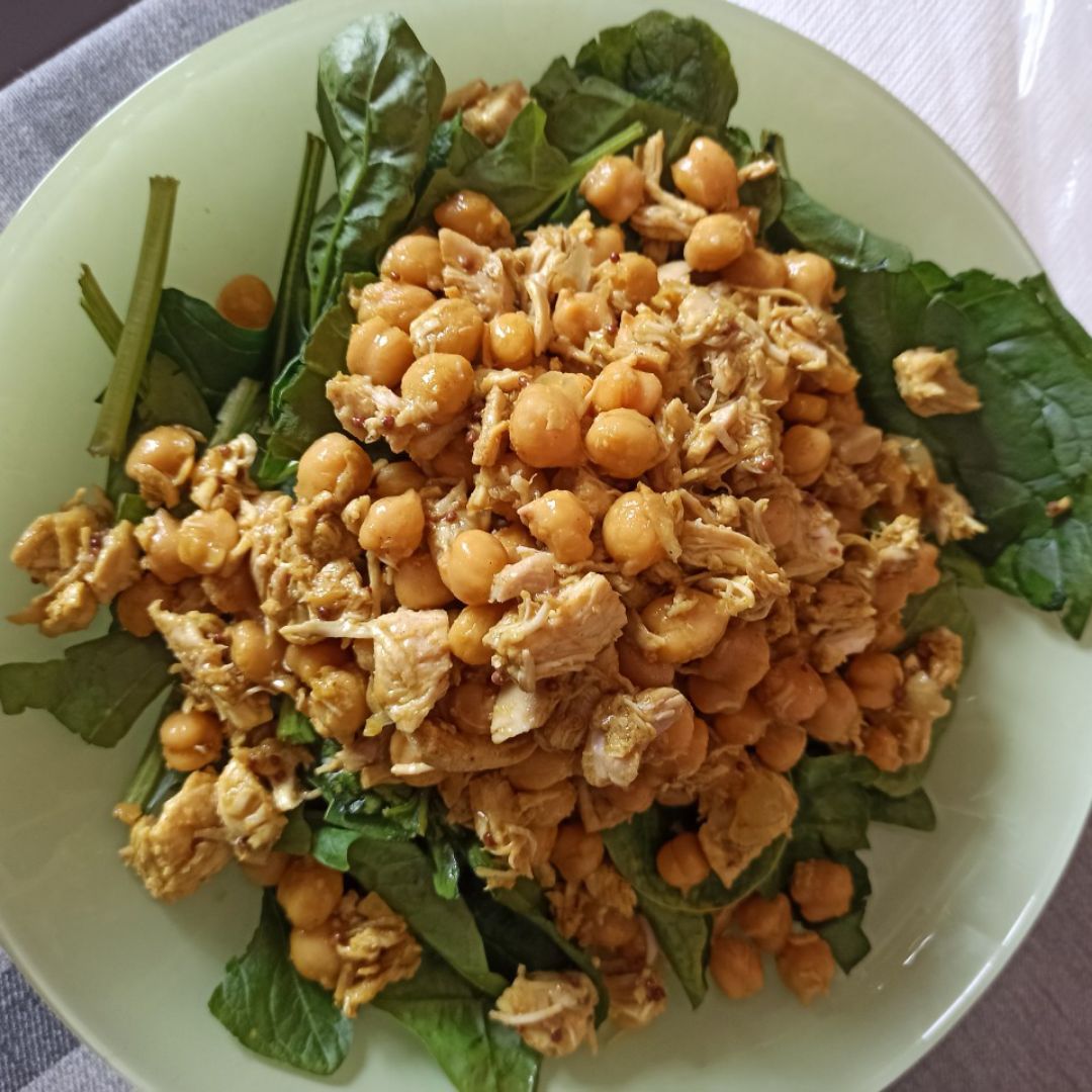 Ensalada de garbanzos Ensalada de garbanzos