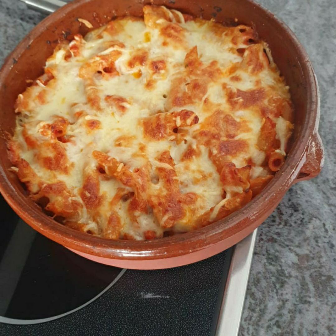 Macarrones con atún gratinados al horno (receta de mi madre) Paso 1 Macarrones con atún gratinados al horno (receta de mi madre) Paso 1
